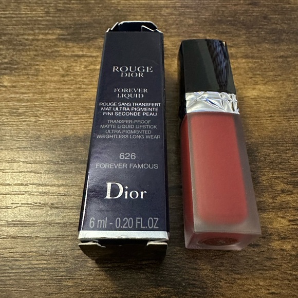 NIB Dior Rouge Forever Liquid Lipstick color 626 Forever Famous - Picture 1 of 6
